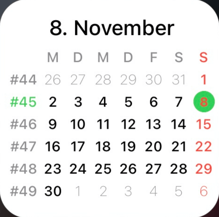 Simple Calendar